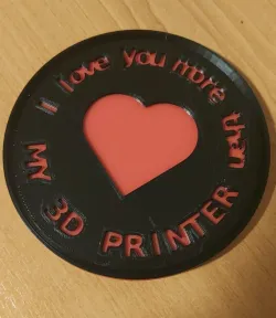 Coaster for my Valentine