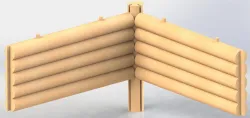 Corner connection