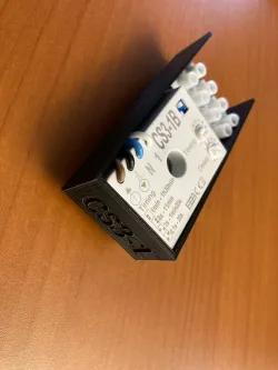 CS3-1 Nachlaufrelais Hutschienen case din rail Lüfter Fan Lüsterklemme