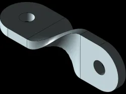 Curve part Siemens NX Unigraphics