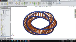 Curve Pattern Ring
