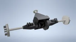 Custom differential unit design with Gear Accelerators components