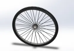 Cycle Tyre assembly