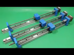 DIY XY Linear Rail Slide CNC Homemade Laser Engraving Plotter Drawing