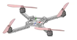 Drone Assembly CAD Model