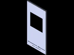 Electrical switchboard tray