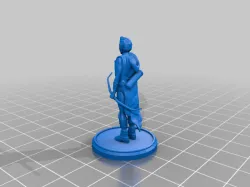 Elven Male DnD Miniature