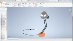 Final Desk Lamp Assembly
