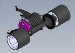 G12 - Rear Pod 3D Printed Integrated Rear Pod