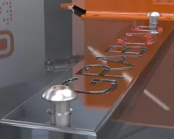 GueriTech CNC Machined GRABCAD Crest Aluminum Workbench