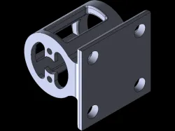 High RPM DC Motor Mount