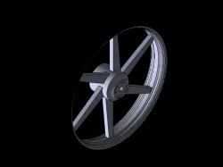 Honda CB Unicorn Rear Wheel