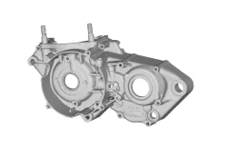 Honda CR500 engine case 3d scan left side