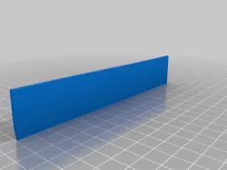 Indented Ruler Prototype - 15cm