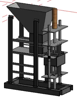 Interlocking Brick Making Machine Design