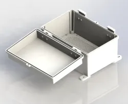 IP65 Junction Box with Lock, 300 mm x 200 mm x 170 mm