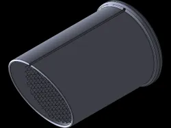 Killflash for scope objective lens