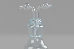 Laboratory Gas Washing Bottle
