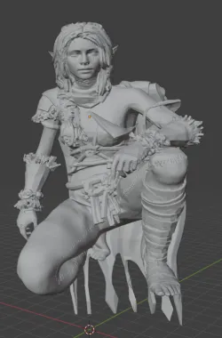 Lienor Thirys Half-Elf Girl(Read description)