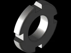 LOCK NUT ISO 2982-2 M10, M12, M20, M25, M30, M35, M40, M45, M50, M55