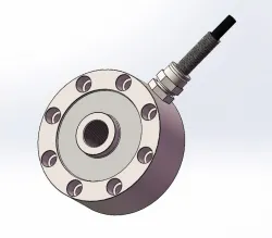 M16 threaded hole Universal Pancake Load cell tension compression sensor
