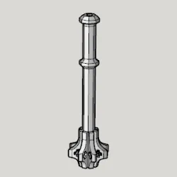 Medieval battle mace tumbler