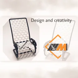 metal chair model