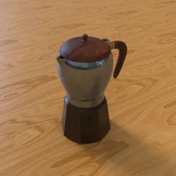 moka pot. mocha pod.
