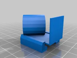 Nerf jolt holder for mod rack