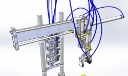 Pick and Place #3 - dual stroke pneumatic cylinder