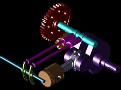 piston assembly in SIEMENS NX