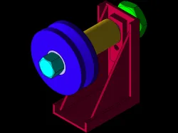 Pulley Support Assembly