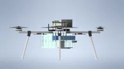 quadcopter for delivery logistic