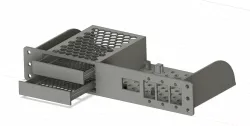 Raspberry Pi 5 NAS for 10 inch rack