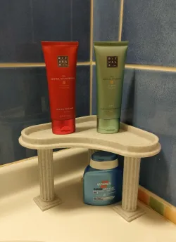Roman bathroom organizer