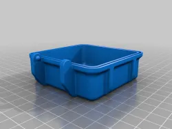 Simple Box 70x70x50 (inside) with hinges