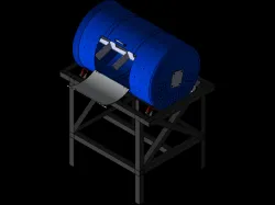 Single Drum Composter