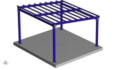 flat roof carport 3D Models | Page 1 | STLFinder