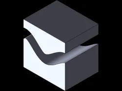 SolidWorks Surface Thickened Cut And Cut With Surface