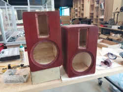Speaker Cabinet for PT2C-8 Planar Tweeter and RS225-8 Reference Woofer