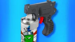 Spray Can Handle / Spray gun