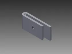 STEN MKII MAG CATCH RETAINER PLATE