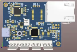 STM32F103C8T6 PCB Design: Ethernet Interface, RS485 and Multi-Port Integration