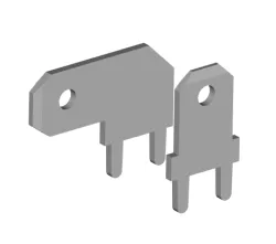 Terminal THT FAST-ON 6.3mm 90 Degrees & Straight