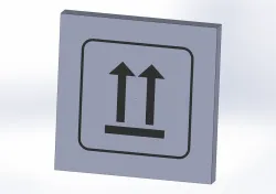 «This Way Up» Solidworks Library Feature