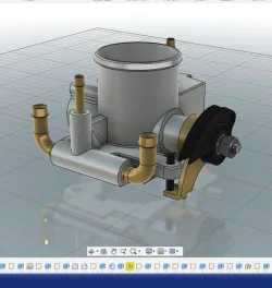 Throttle body VAZ 2111