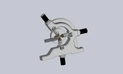 traveling steady rest for manual lathe