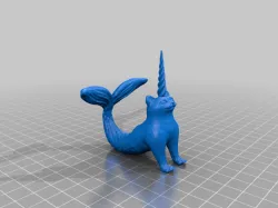 Unicorn Mermaid Cat