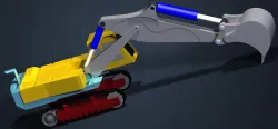 VOLVO Excavator |  CATIA V5 R20 | JCb