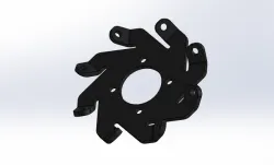 Wheel mecanum Left